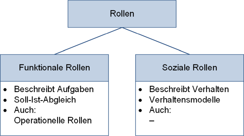 Funktionale und soziale Rollen, (C) Peterjohann Consulting, 2021-2025