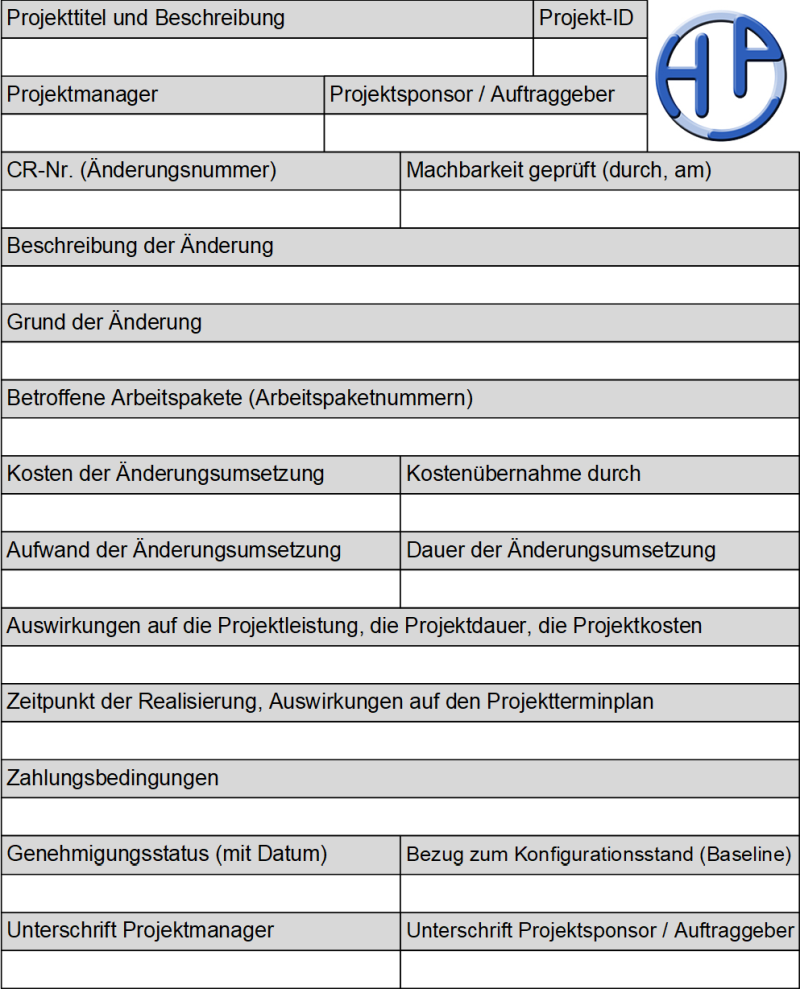 Änderungsantragsformular (Beispiel), (C) Peterjohann Consulting, 2021-2025