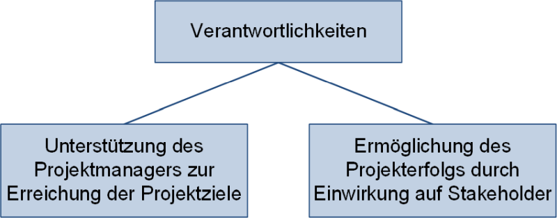 Die Verantwortlichkeiten des Projektsponsors, (C) Peterjohann Consulting, 2023-2025
