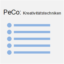 Liste von Kreativitaetstechniken, Icon
